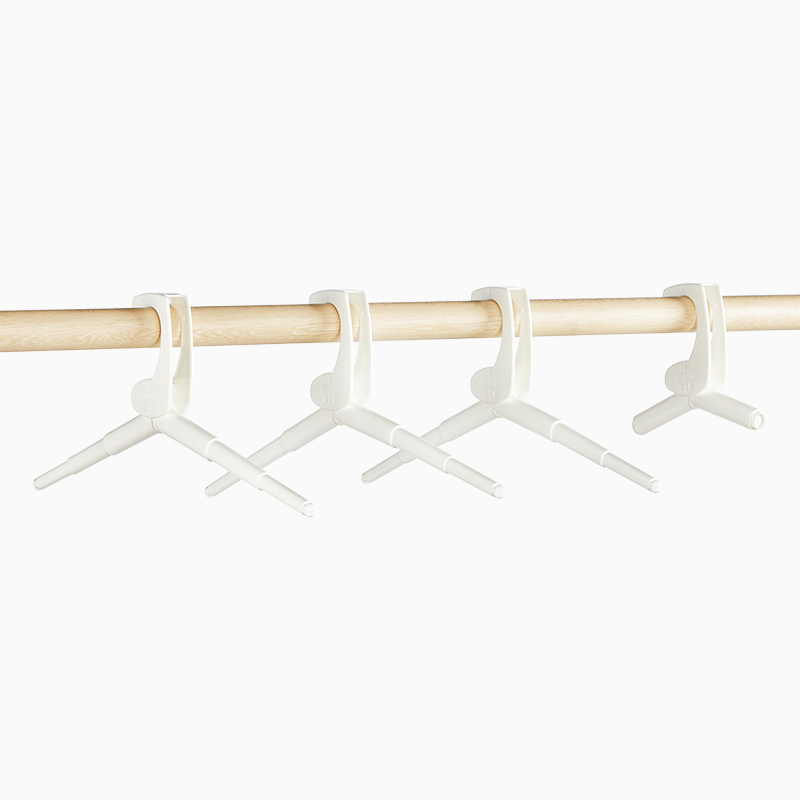 Hanger Pocket-sized clothes hanger white 2